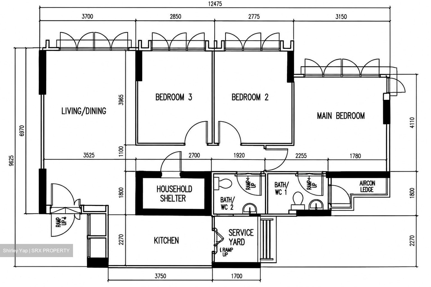 Blk 470A Hougang Parkview (Hougang), HDB 4 Rooms #624445911